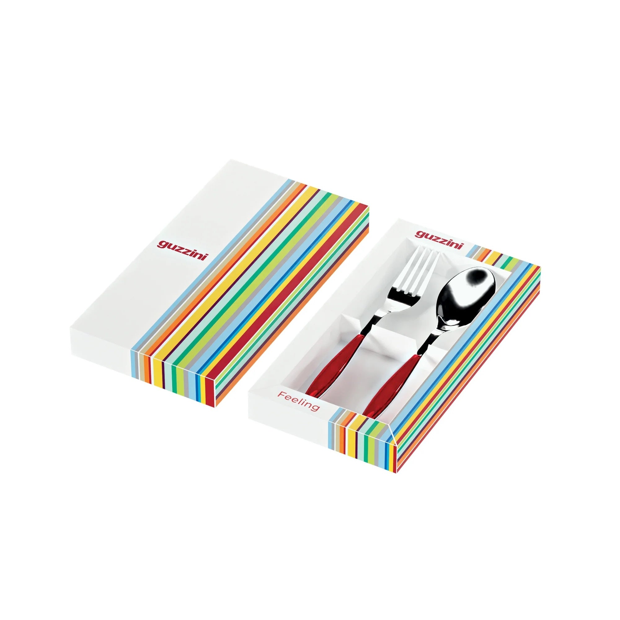 Set servire 2 piese, rosu, Feeling - GUZZINI - Image 2