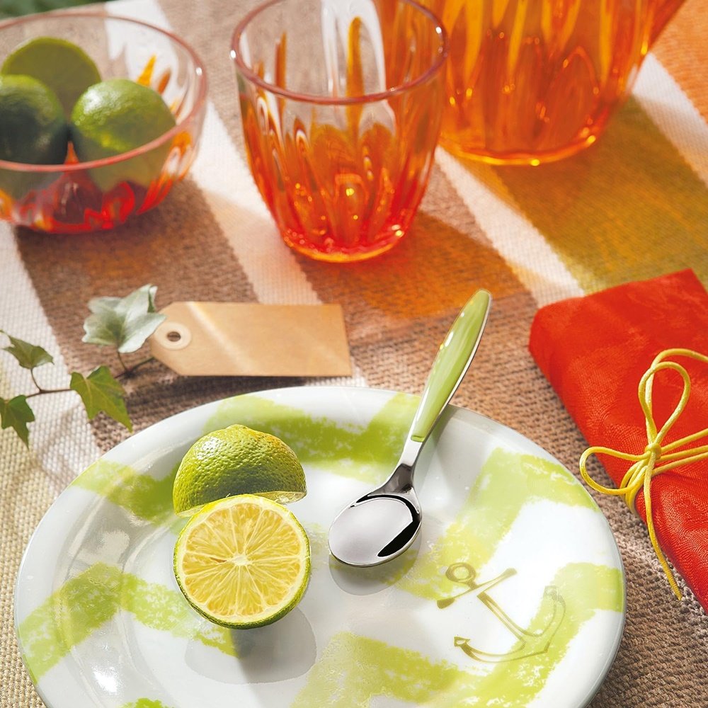Set tacamuri 24 de piese, verde deschis, Feeling - GUZZINI - Image 1