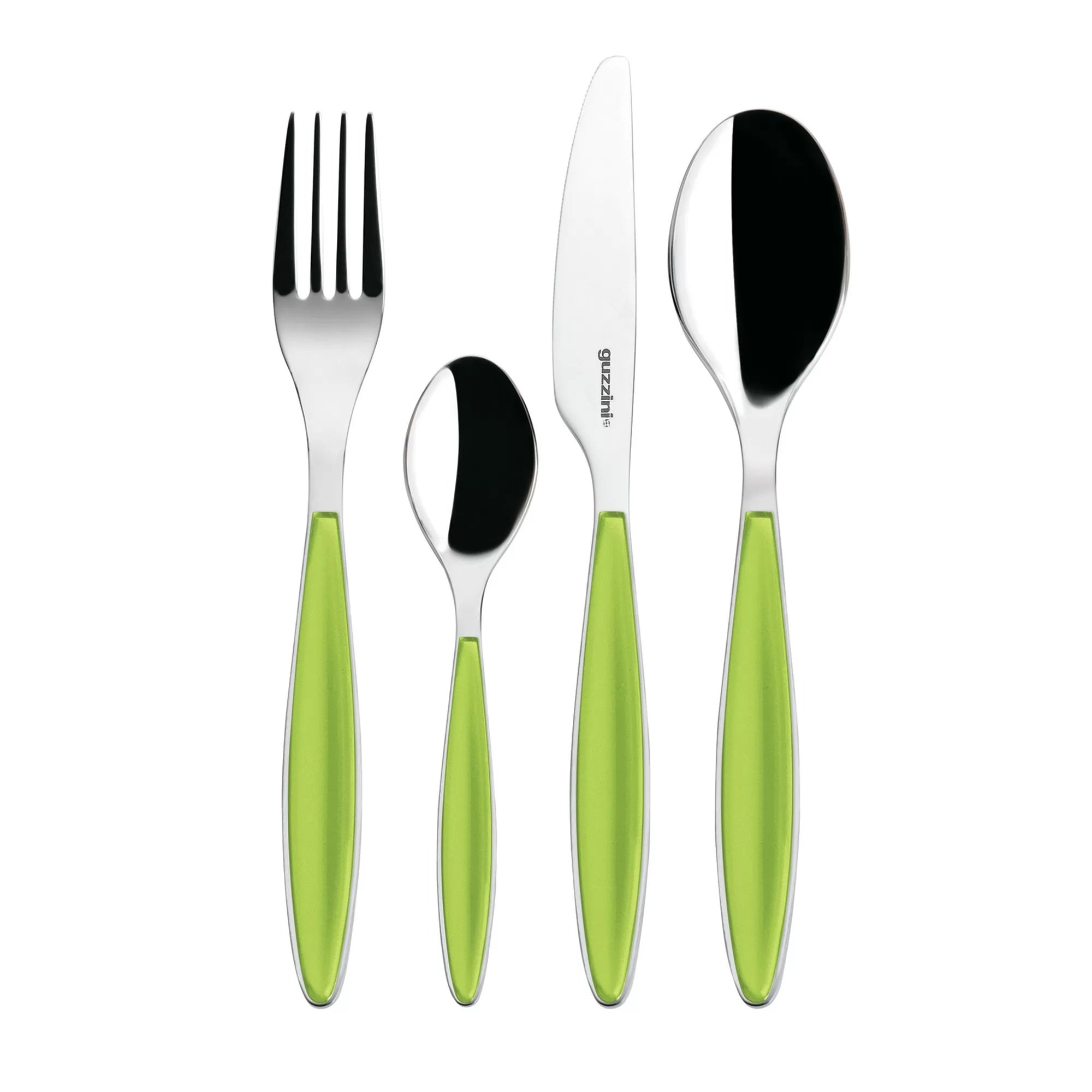 Set tacamuri 24 de piese, verde deschis, Feeling - GUZZINI