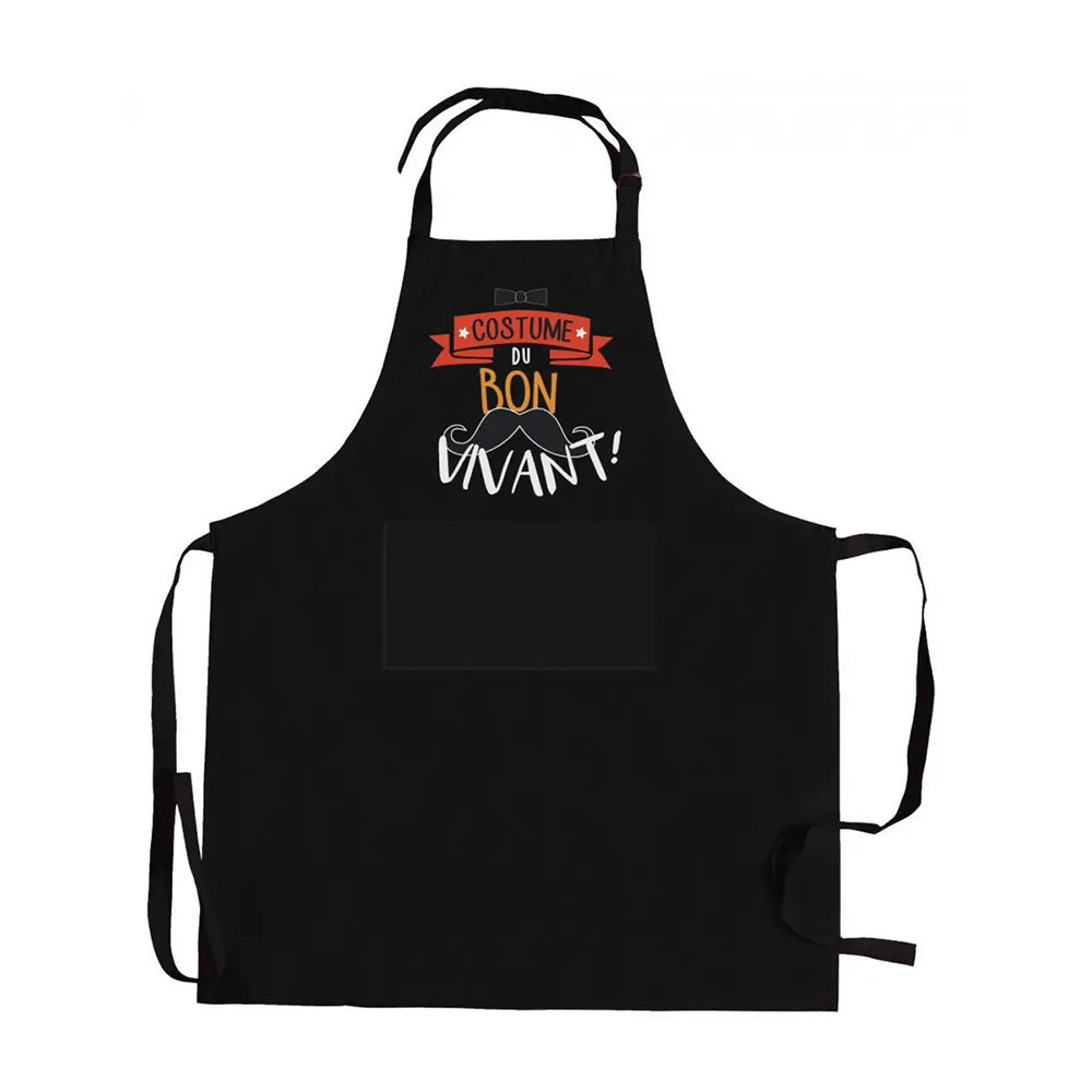 Sort Costume du bon vivant, negru - COOKSHOP SPECIALS