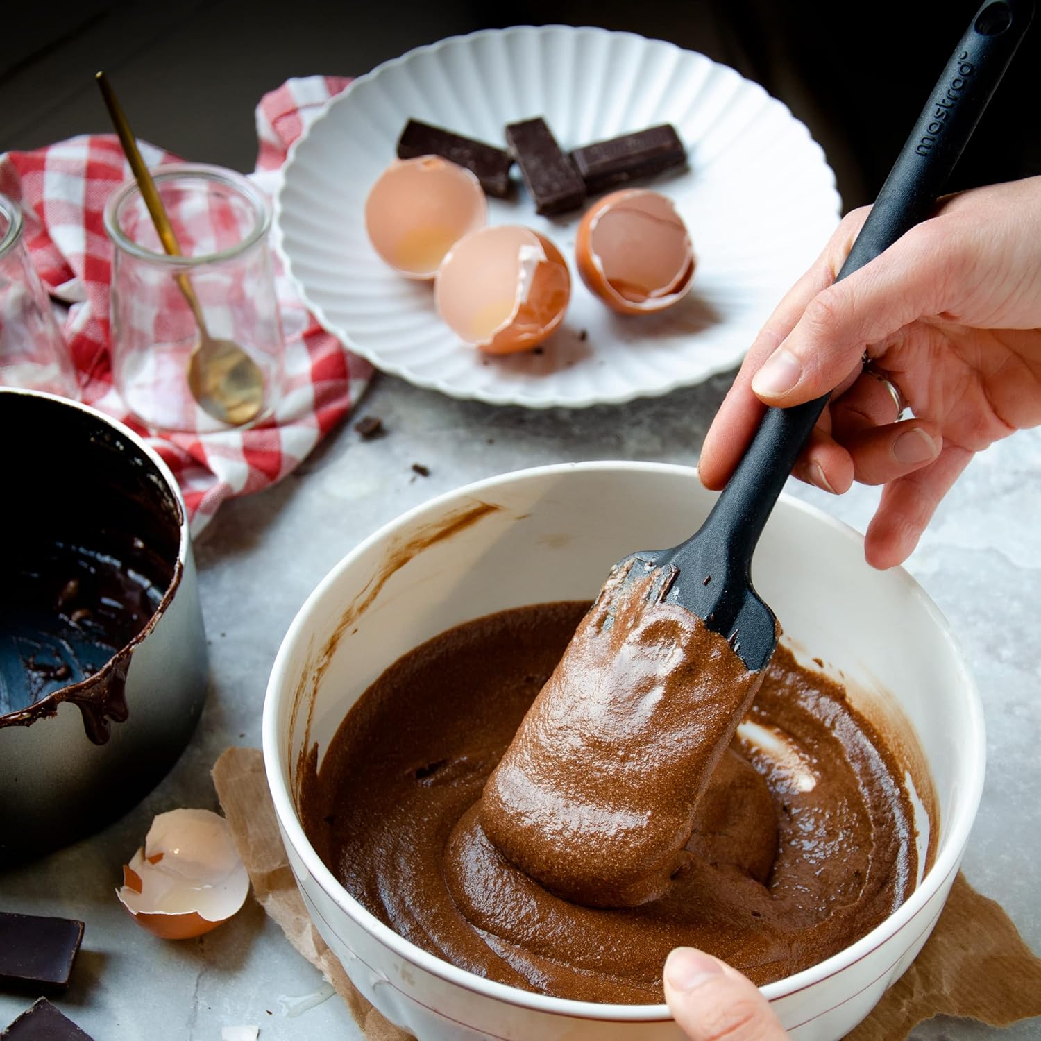 Spatula din silicon, galben mustar, 27 cm - MASTRAD