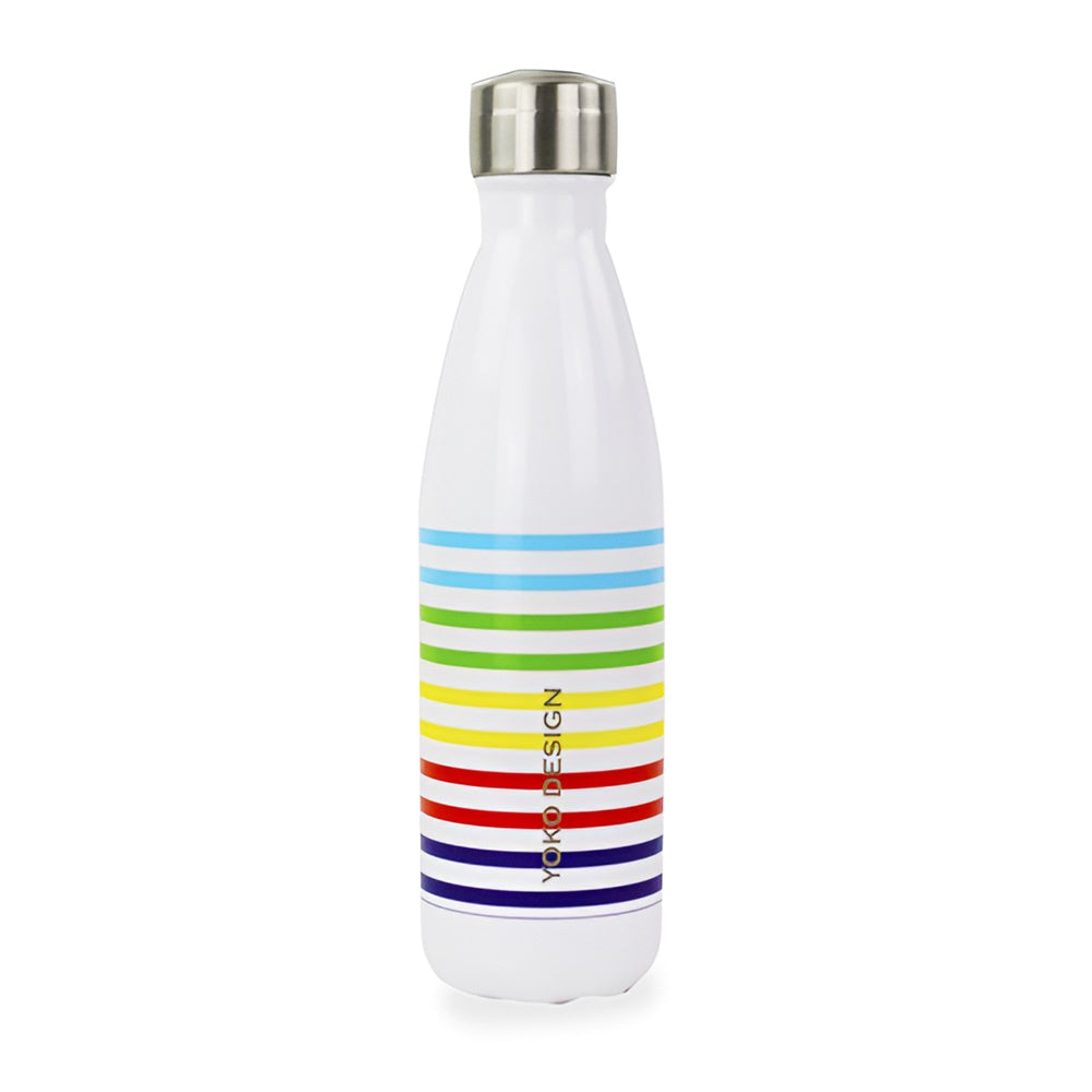 Sticla izoterma, 500 ml, Rainbow white - YOKO DESIGN