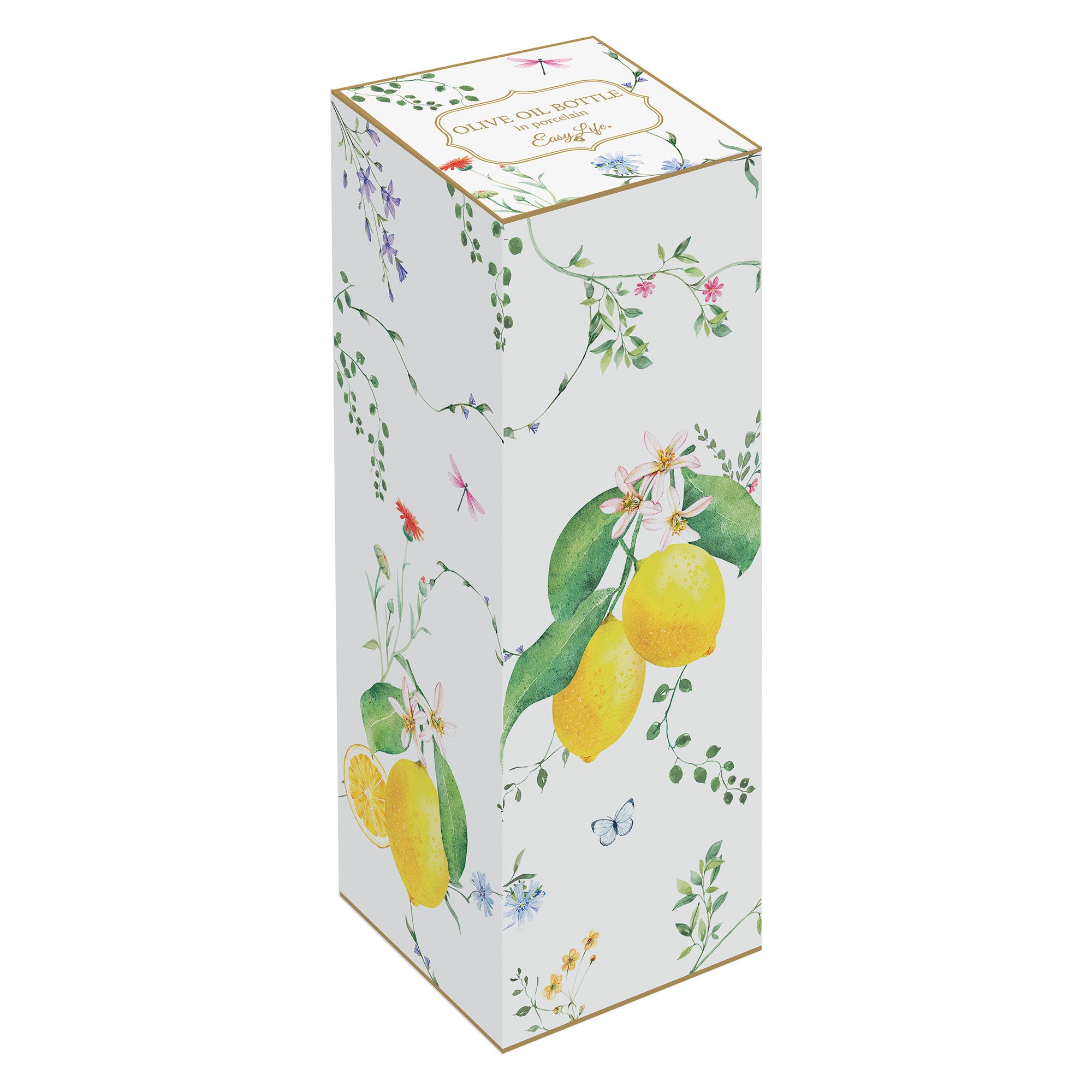 Sticla pentru ulei/otet, Fleurs Citrons - SIMONA'S COOKSHOP - Image 2