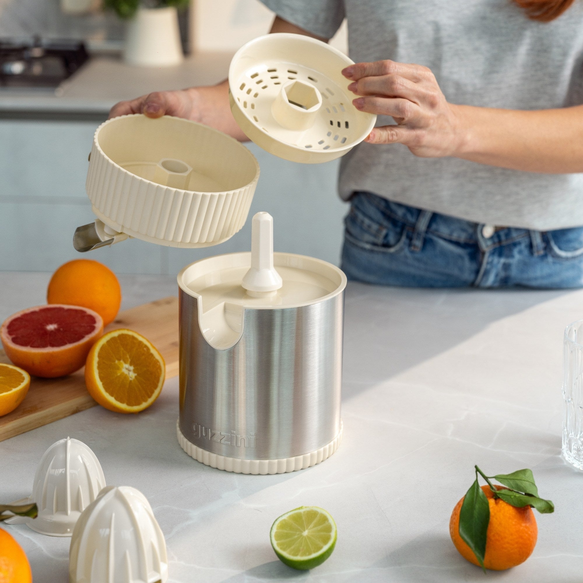 Storcator de citrice, alb, Sous Chef - GUZZINI