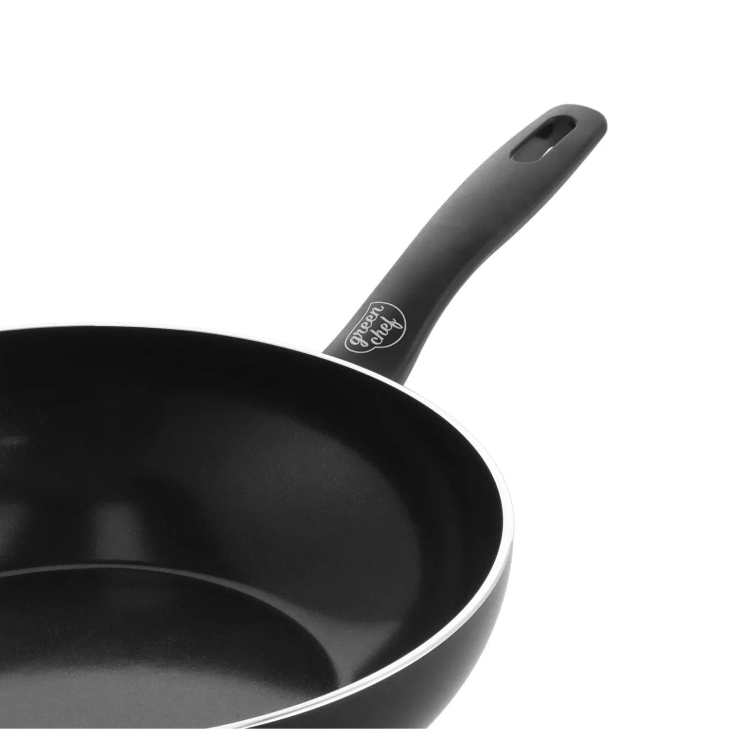 Tigaie wok ceramica antiaderenta Chef Prime, 28 cm - GREENPAN