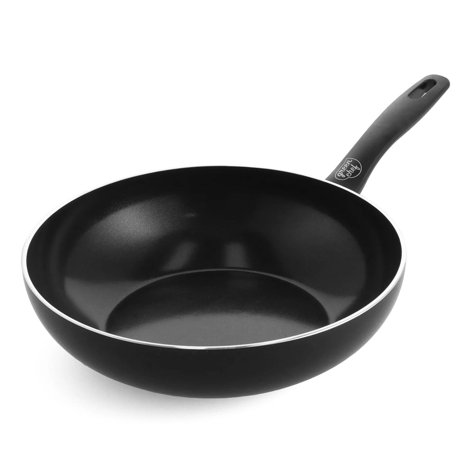 Tigaie wok ceramica antiaderenta Chef Prime, 28 cm - GREENPAN
