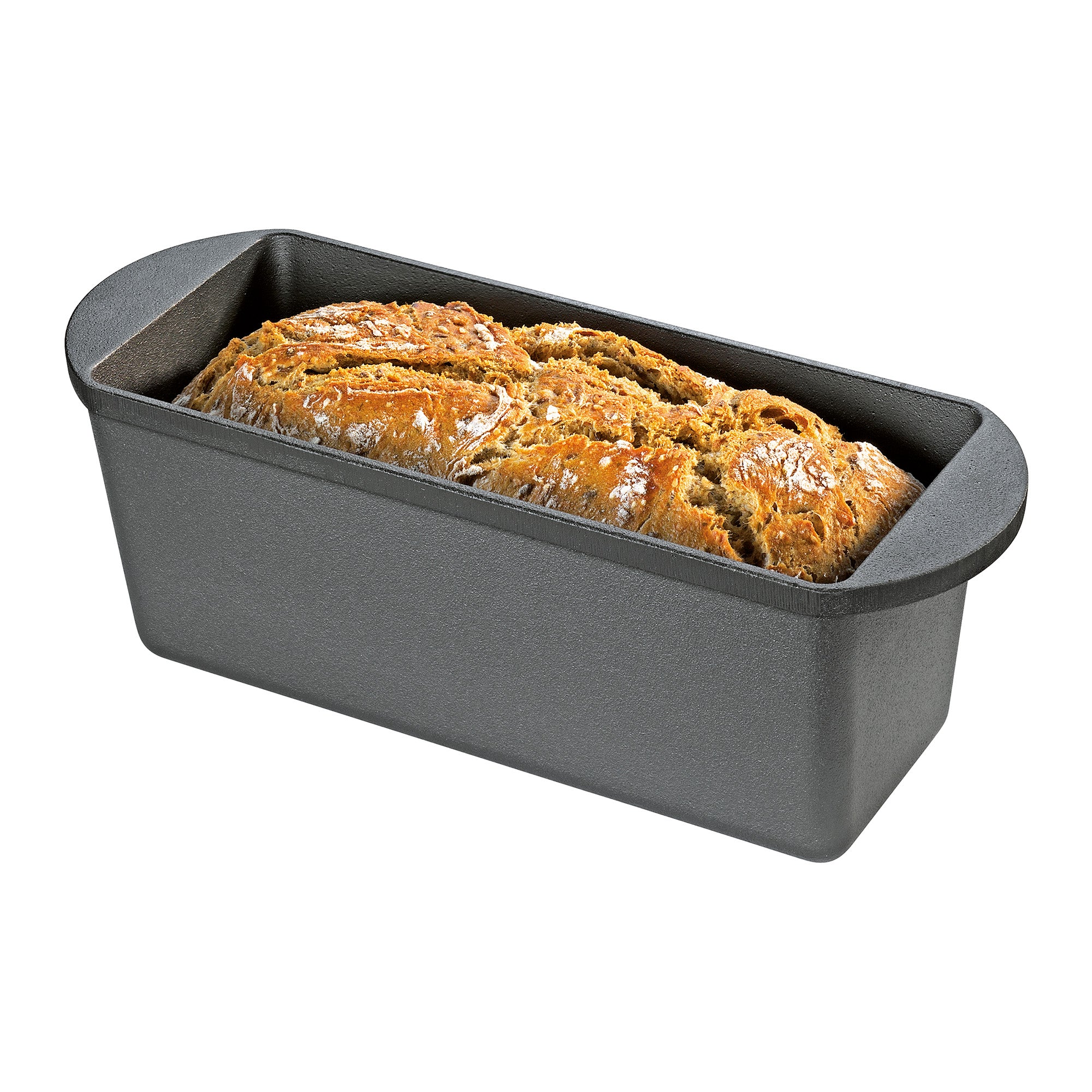 Tava din fonta cu capac, 28 cm, BBQ - KUCHENPROFI