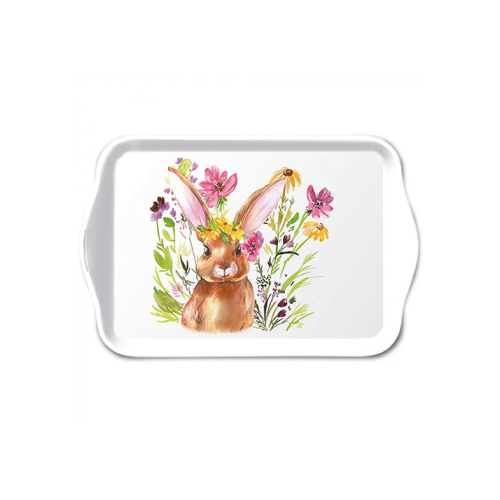 Tava pentru servire, 13x21 cm, Girl Bunny - AMBIENTE