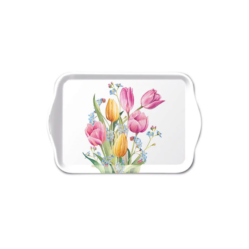 Tava pentru servire, 13x21 cm, Tulips Bouquet - AMBIENTE