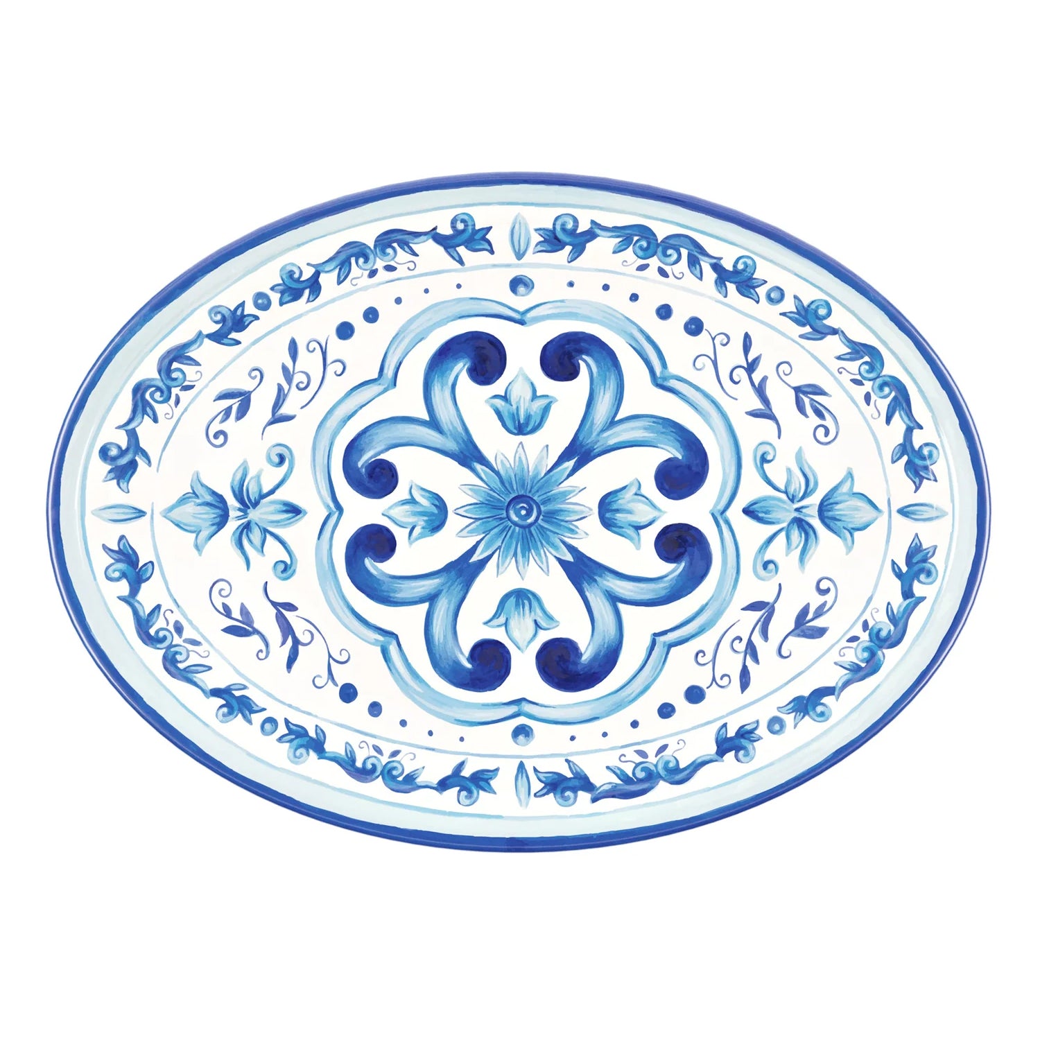 Tava pentru servire, 50 x 36 cm, Blues - GUZZINI