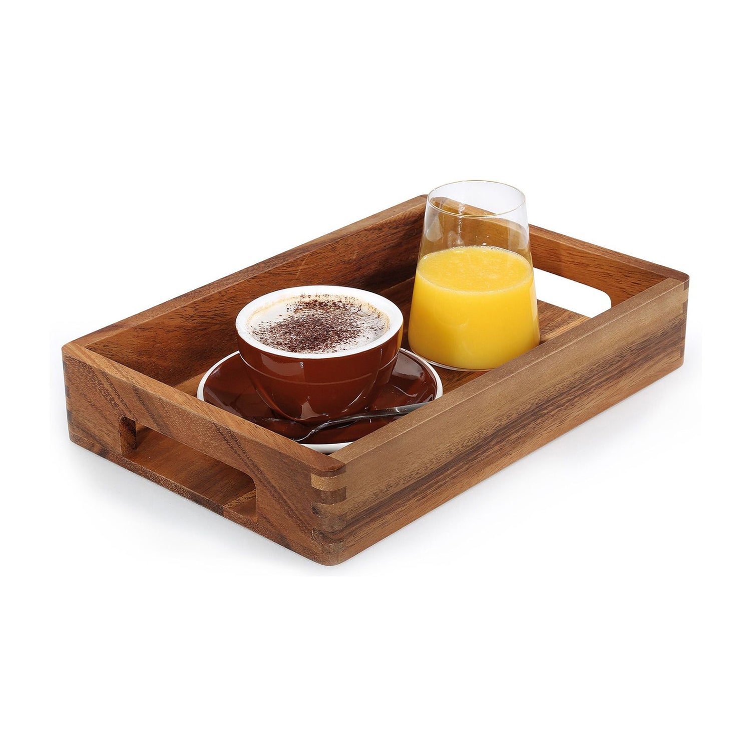 Tava pentru servire, lemn de salcam, 33x22 cm - ZASSENHAUS - Image 1