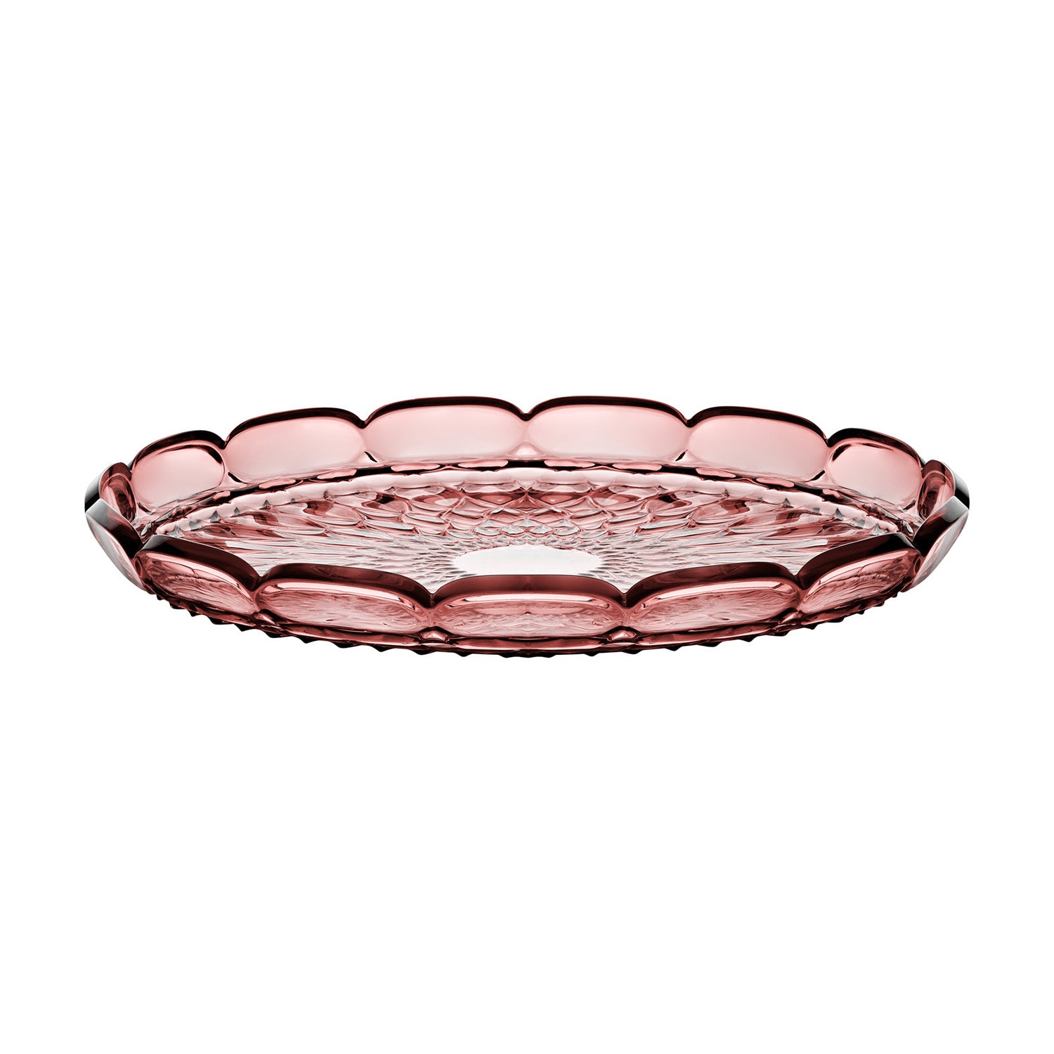 Tava rotunda pentru servire, 36 cm, visiniu, Vanity - GUZZINI