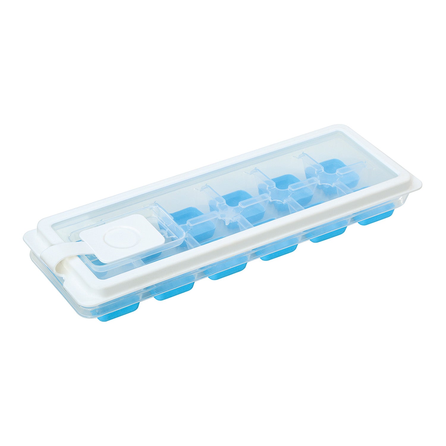 Tavita dreptunghiulara pentru cuburi de gheata, albastru, Cubo Plus - CILIO - Image 1