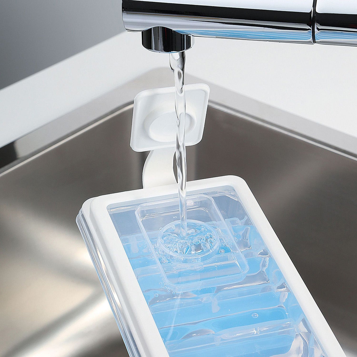 Tavita dreptunghiulara pentru gheata, albastru, Stick Plus - CILIO - Image 2