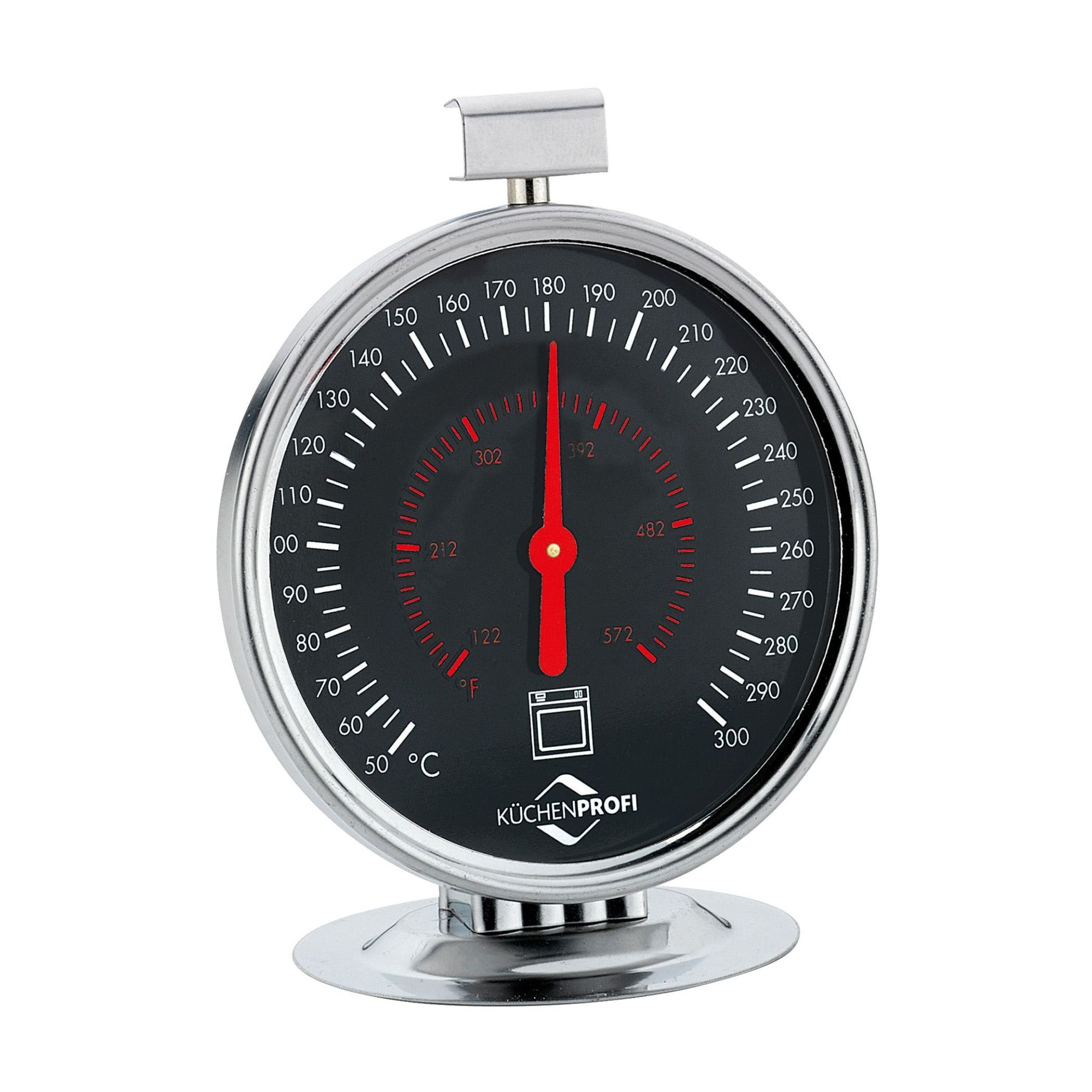 Termometru pentru cuptor, negru - KUCHENPROFI