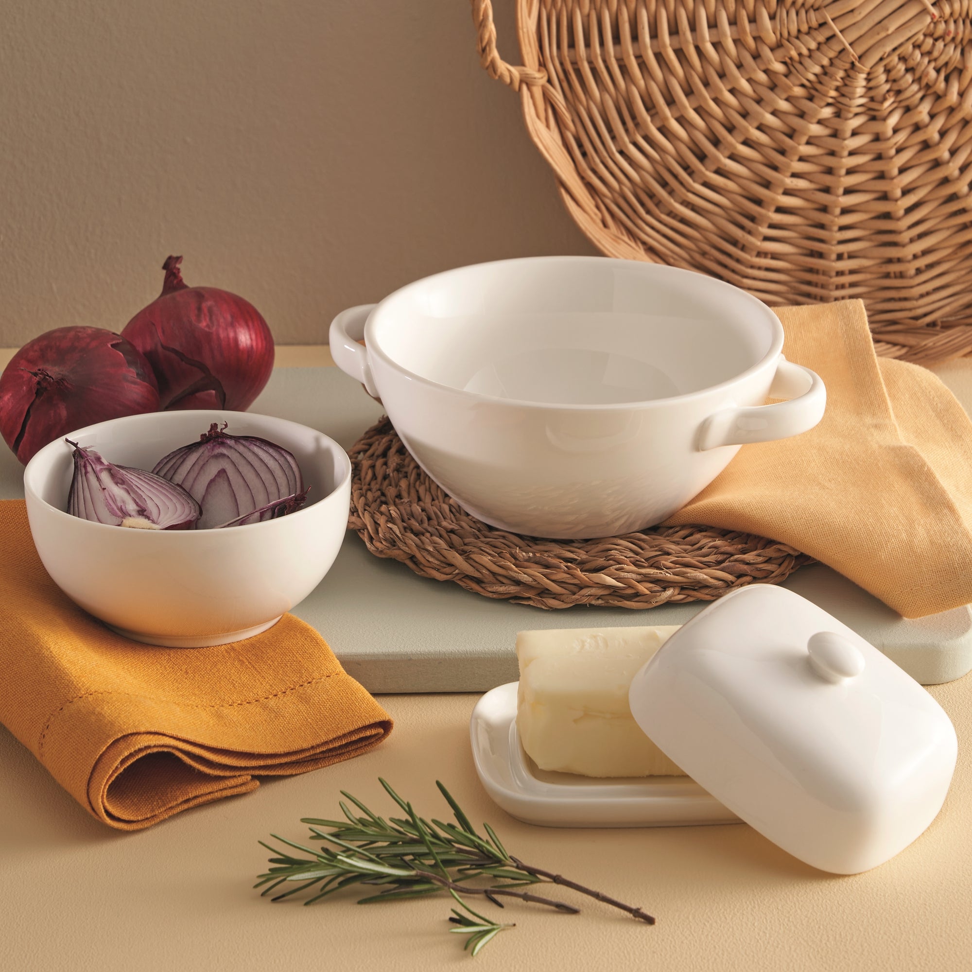 Bol pentru supa, 16 cm, Terrine - LA PORCELLANA BIANCA