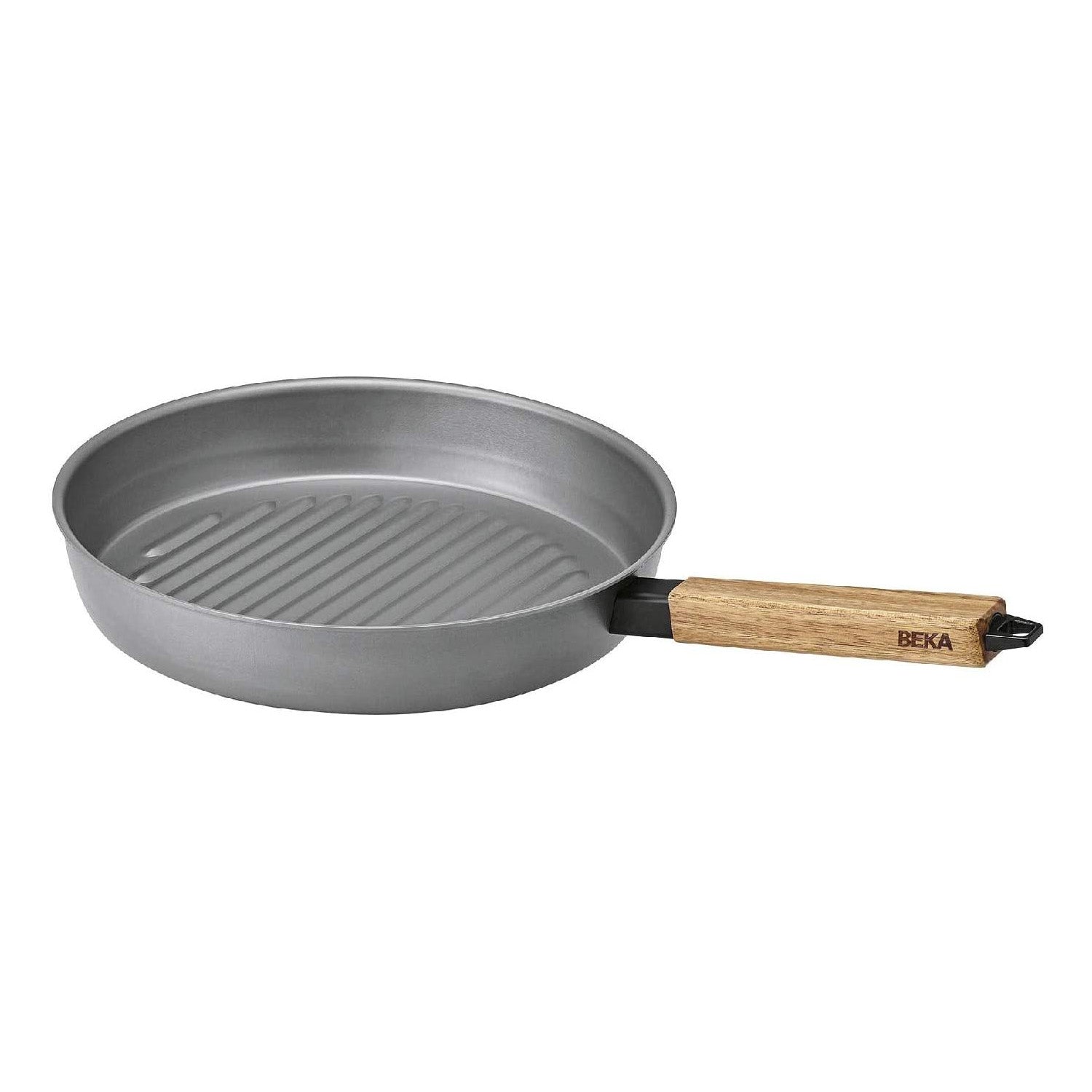 Tigaie grill din otel carbon, 28 cm, Nomad - BEKA