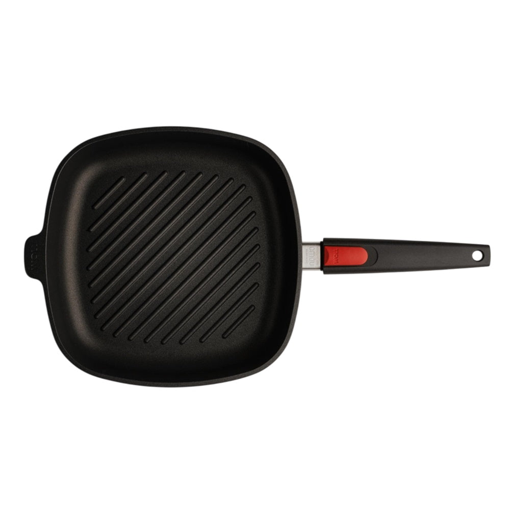 Tigaie grill patrata, 28 x 28 cm, Nowo Titanium Induction - WOLL
