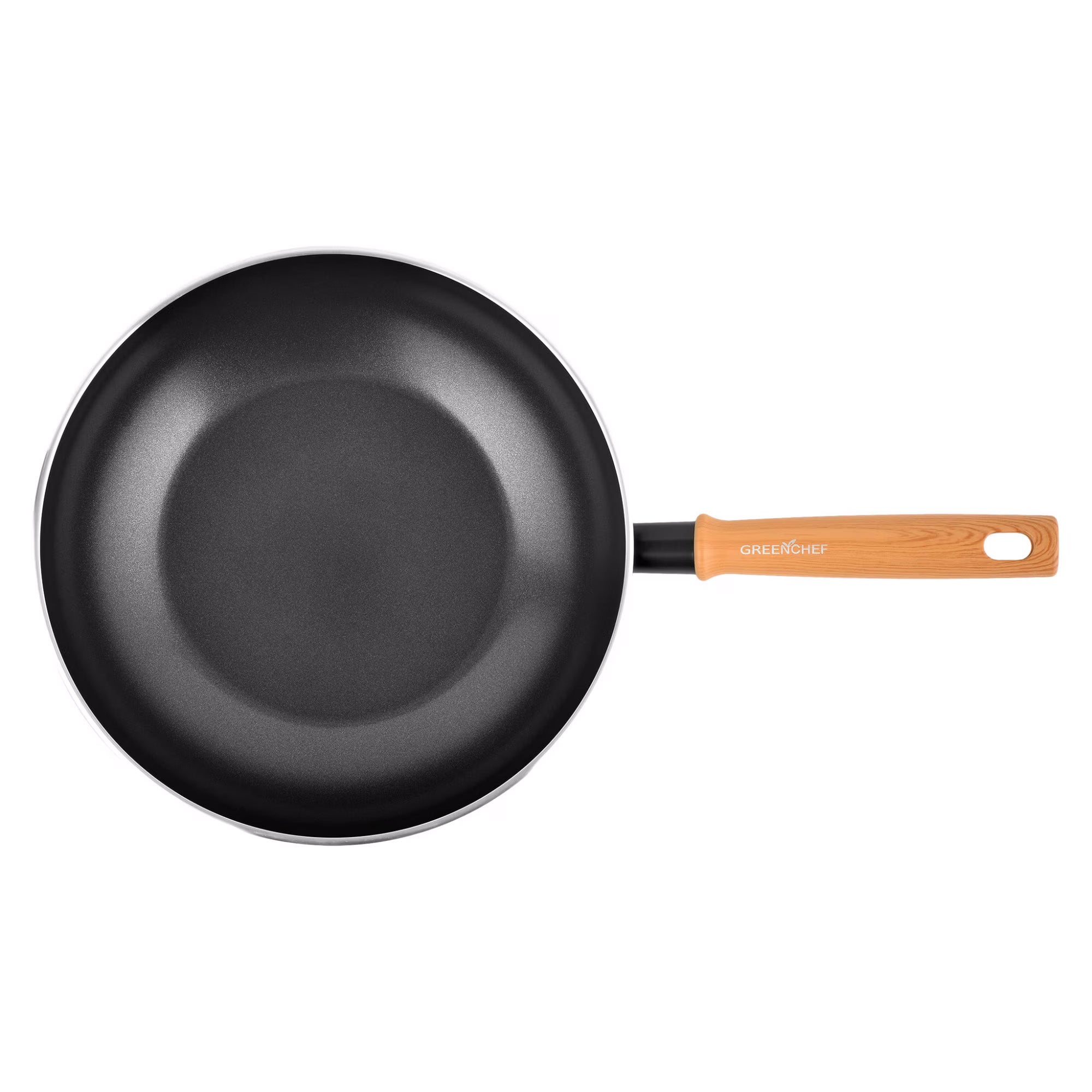 Tigaie wok ceramica non-aderenta Mayflower Vintage, 28 cm - GREENPAN - Image 2