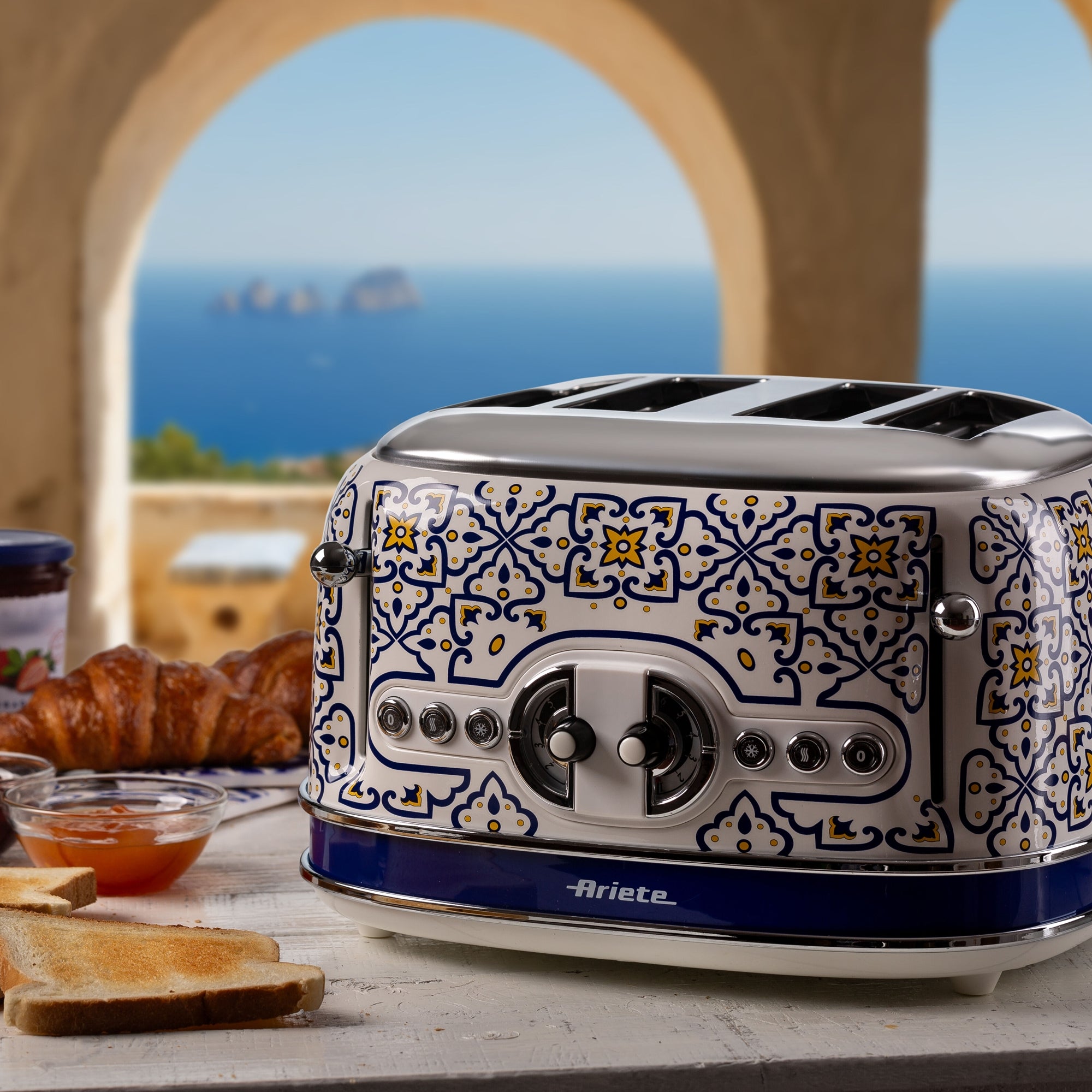 Toaster pentru 4 felii de paine, Capri - ARIETE - Image 1