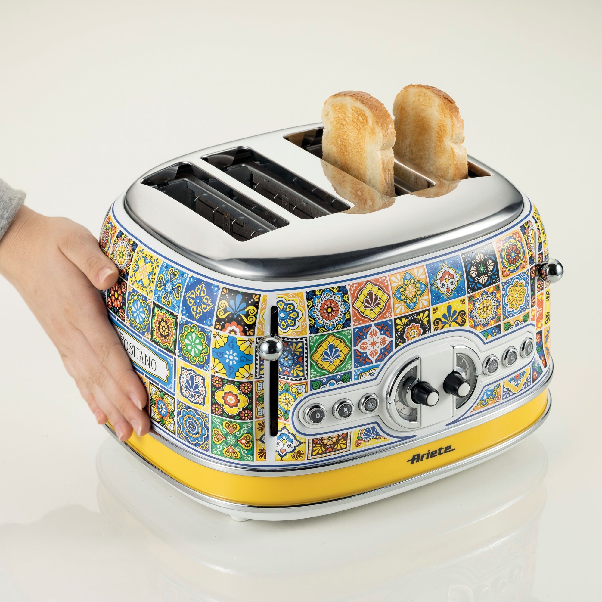 Toaster pentru 4 felii de paine, Positano - ARIETE - Image 1