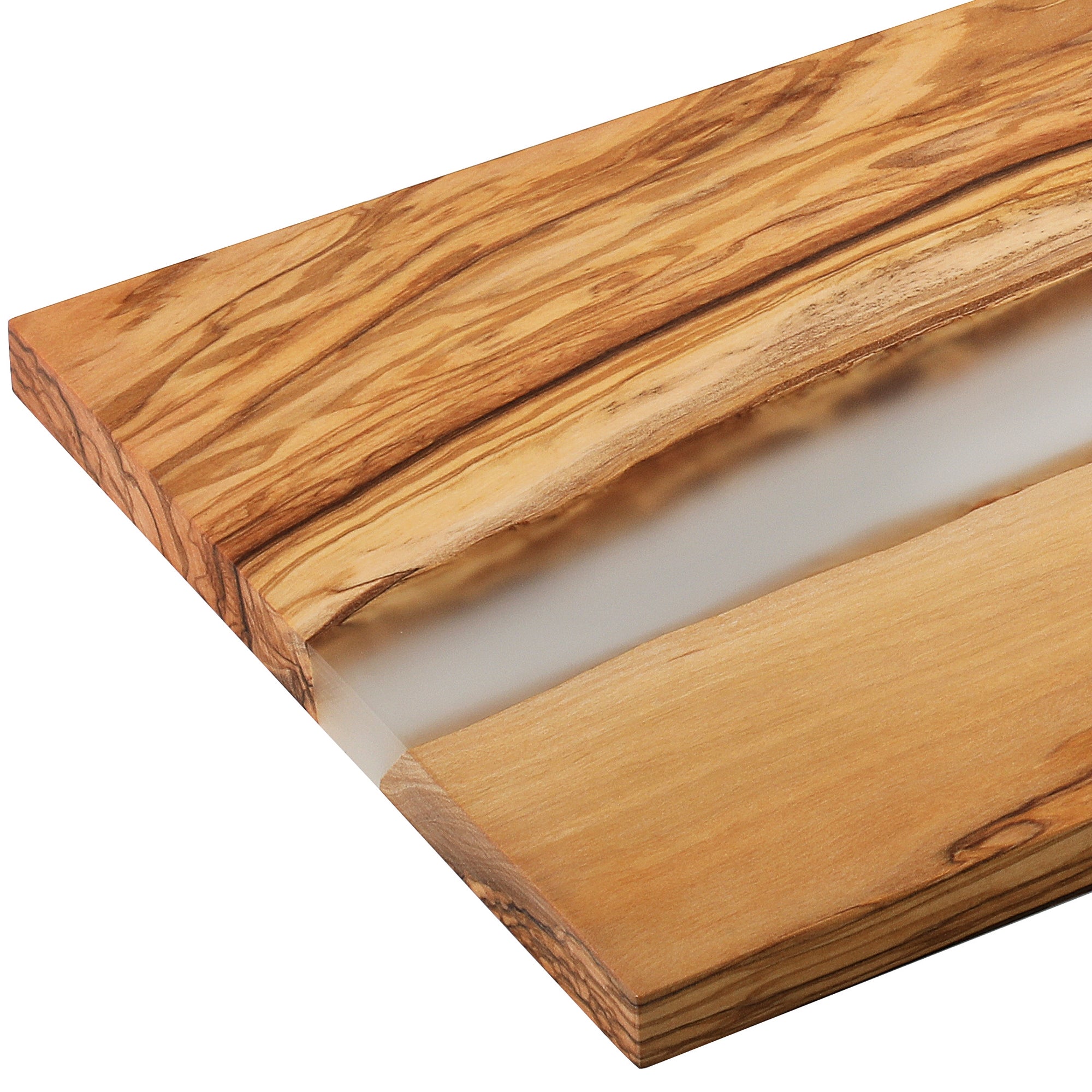 Tocator din lemn de maslin, transparent, 45x22 cm - ZASSENHAUS