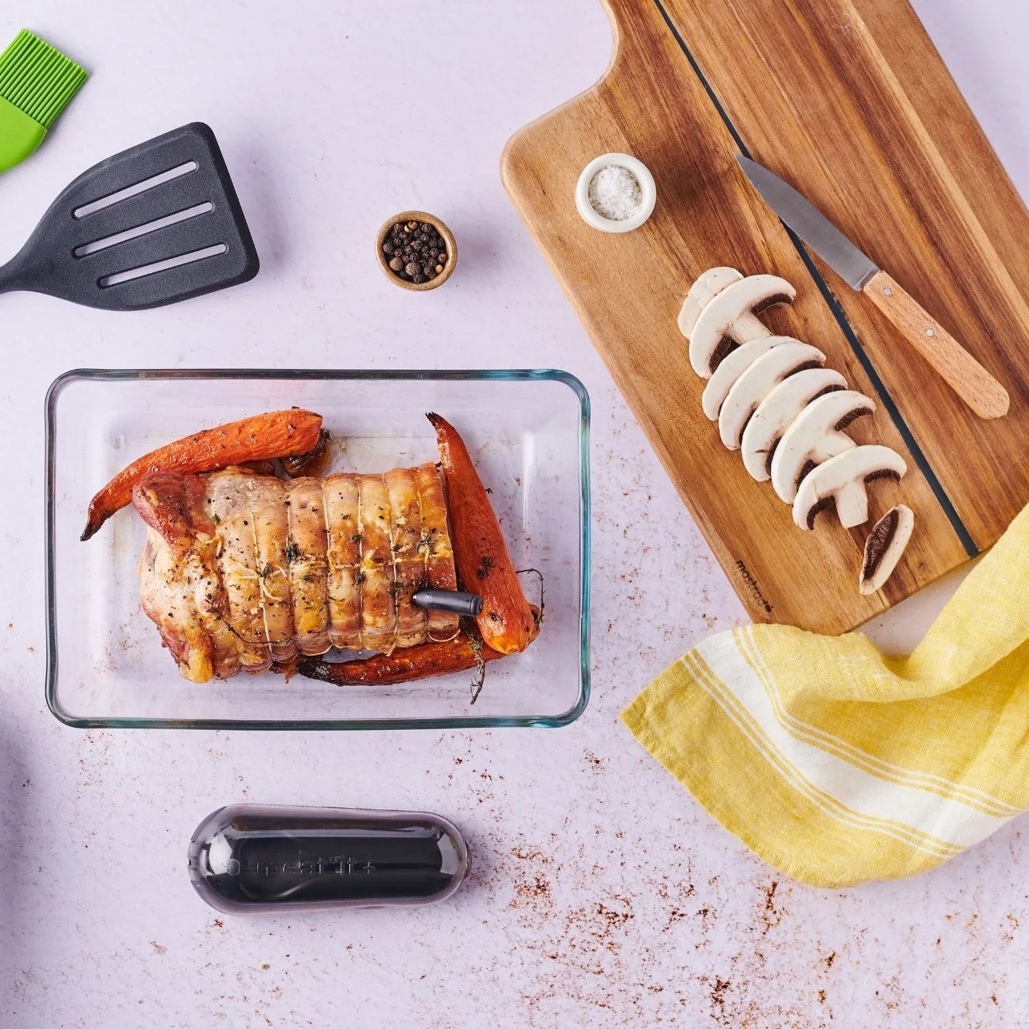 Tocator pliabil, lemn de salcam, 34.5 x 17 - MASTRAD - Image 6