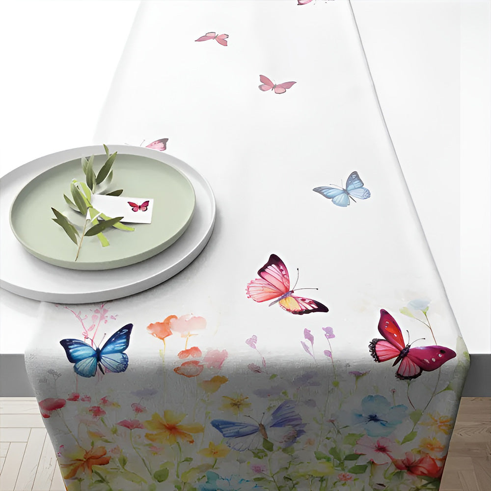 Traversa pentru masa, 40x150 cm, Butterflies in field - AMBIENTE