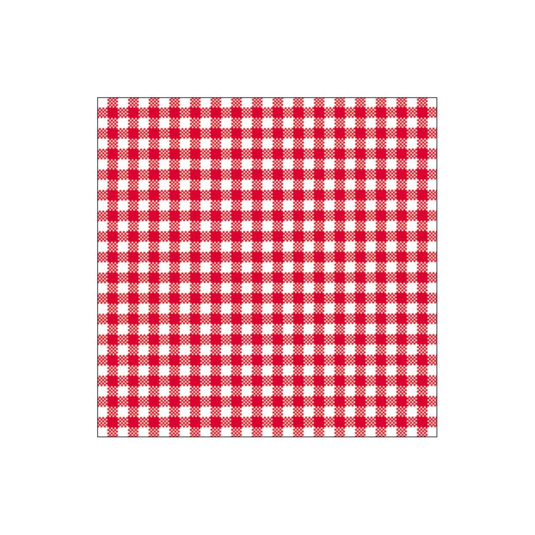 Servetele de masa, 20 buc, 33x33 cm, Vichy Red - AMBIENTE