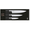 Set de 3 cutite, Wasabi Black - KAI