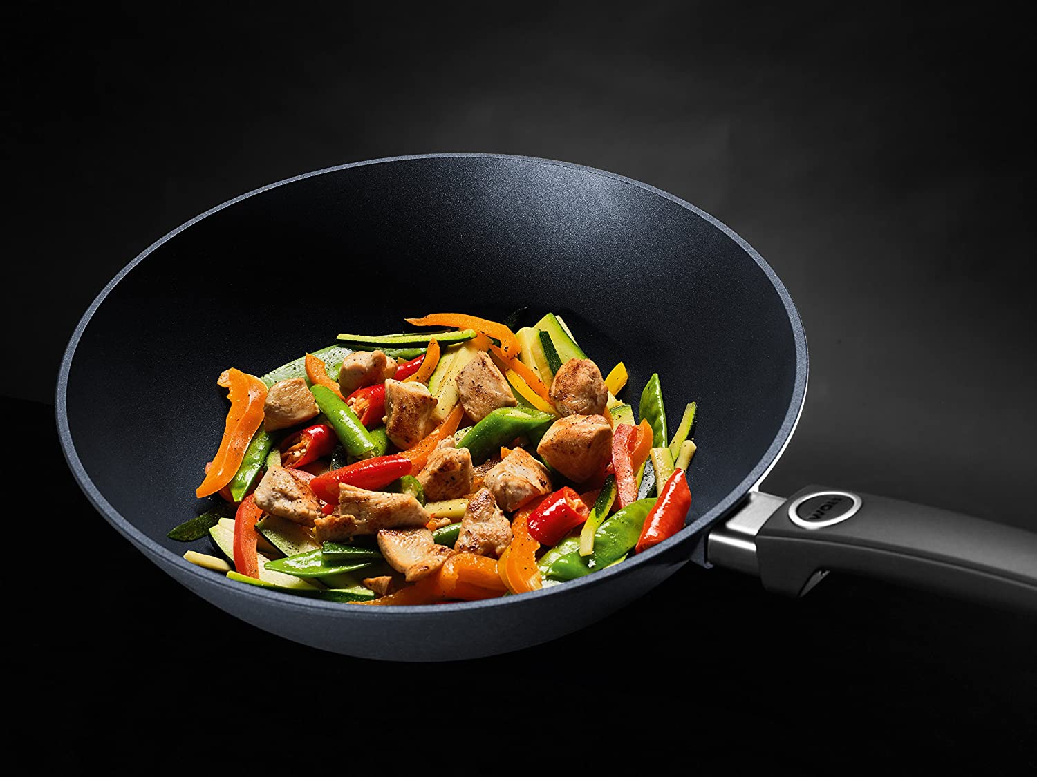 Tigaie Wok Diamond Lite Induction 30 cm - WOLL - Image 3