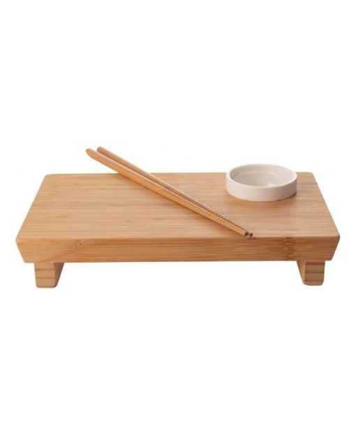Set servire sushi, lemn - SIMONA'S COOKSHOP
