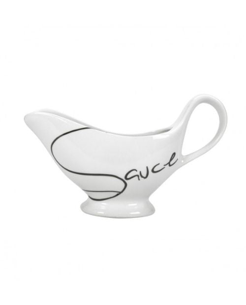 Sosiera din portelan, 21 x 7 cm, Boat - SIMONA'S COOKSHOP