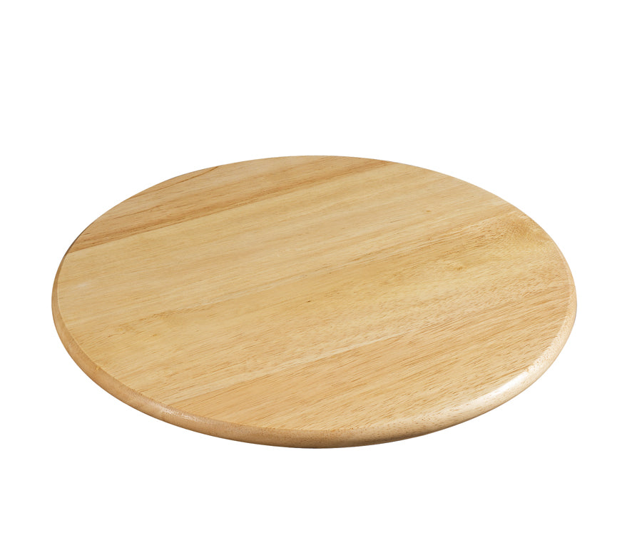 Platou rotativ din lemn de arbore de cauciuc, 35 cm - ZASSENHAUS