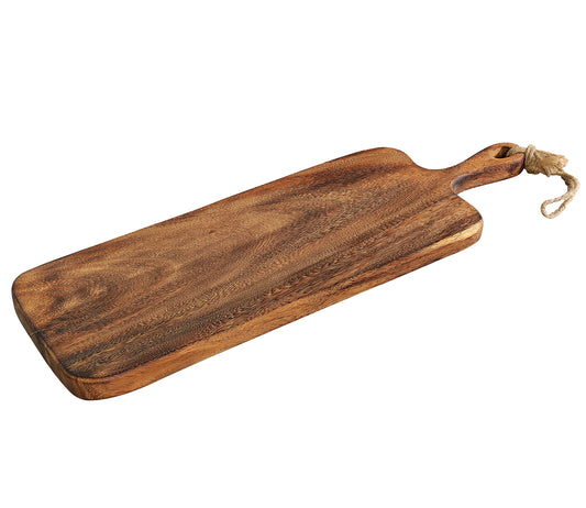 Tocator cu maner, lemn de acacia, 60x20 cm - ZASSENHAUS