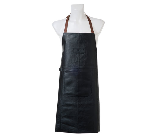 Sort din piele neagra pentru barbati - ZASSENHAUS