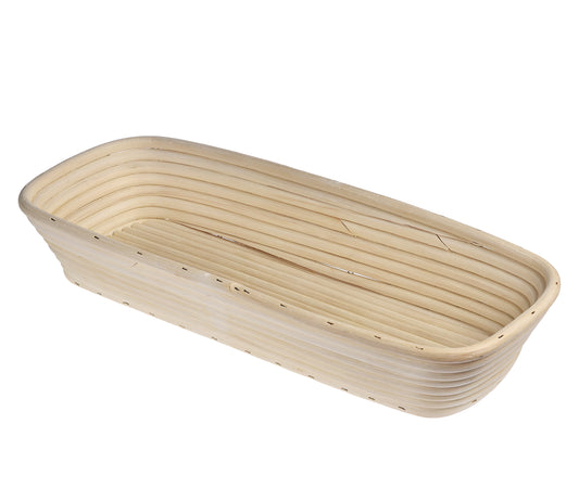 Cos pentru dospire aluat, din ratan, dreptunghiular, 40 cm - KUCHENPROFI