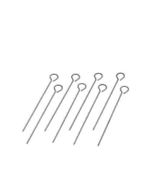 Ace tip tepuse pentru rulada, set 10 bucati, inox, 10 cm - KUCHENPROFI