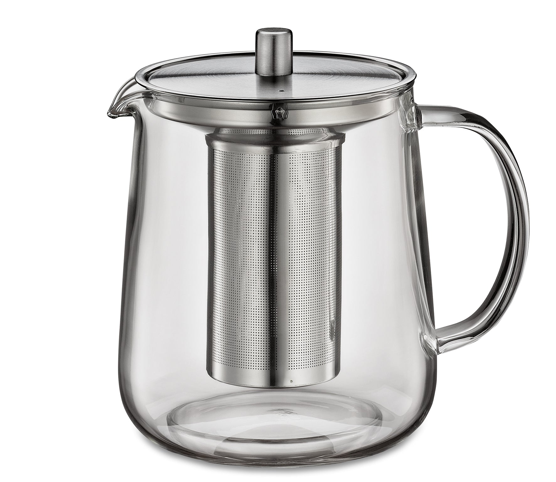 Ceainic cu infuzor, sticla, 1000 ml, colectia Assam - KUCHENPROFI