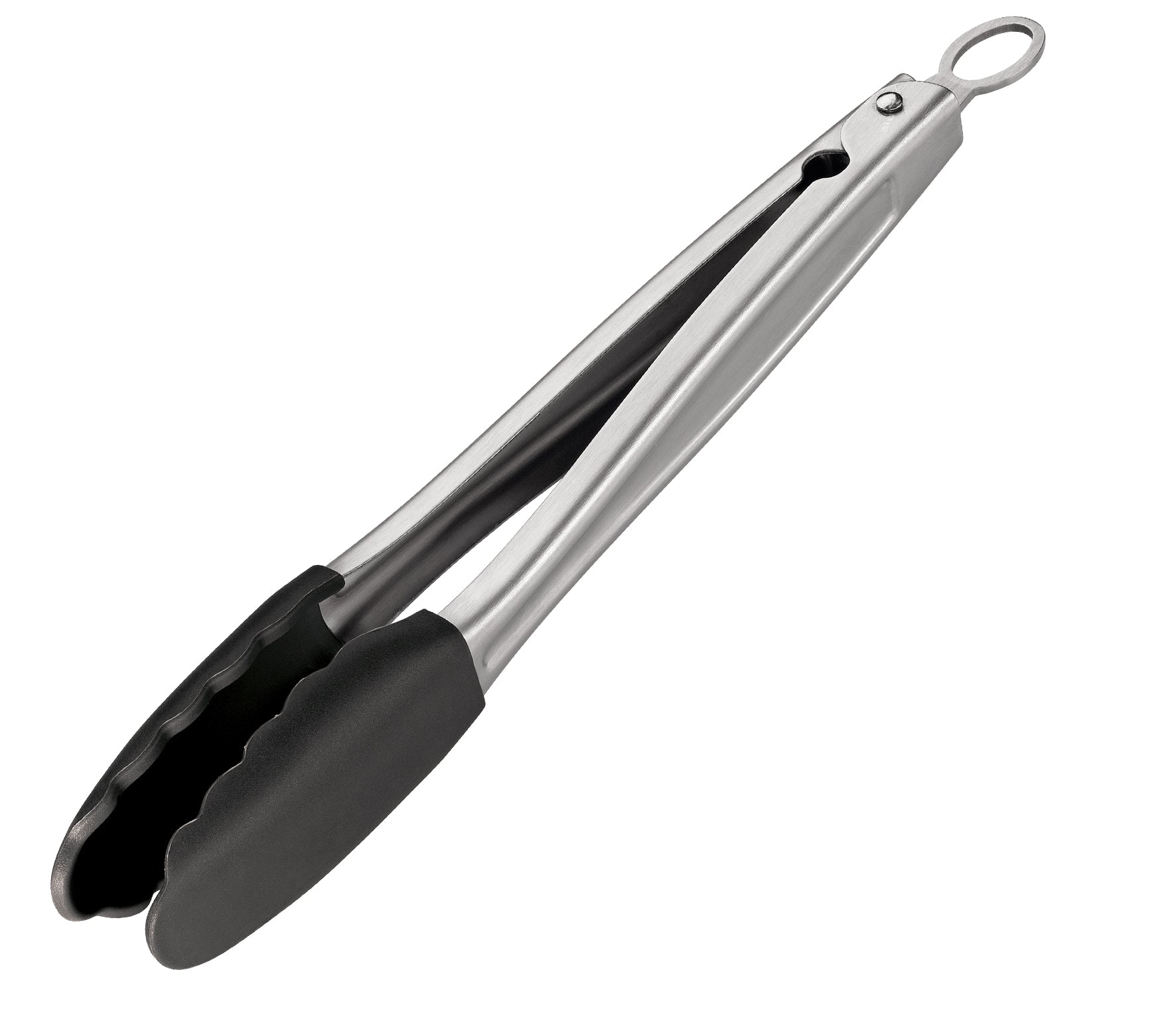 Cleste din inox si silicon, negru - Kuchenprofi