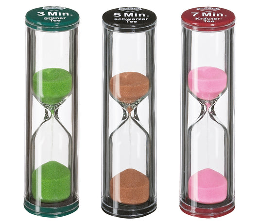Set de 3 clepsidre pentru ceai - KUCHENPROFI