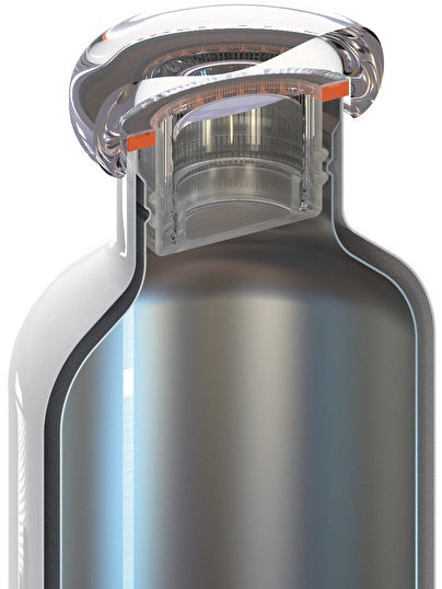 Sticla izoterma din inox, 500 ml, auriu, colectia On the Go - GUZZINI - Image 3