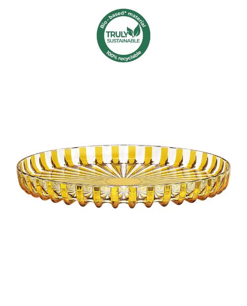 Tava rotunda pentru servire, 31 cm, galben, Dolcevita - GUZZINI