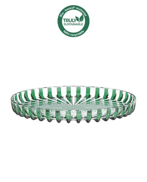 Tava rotunda pentru servire, 31 cm, verde, Dolcevita - GUZZINI