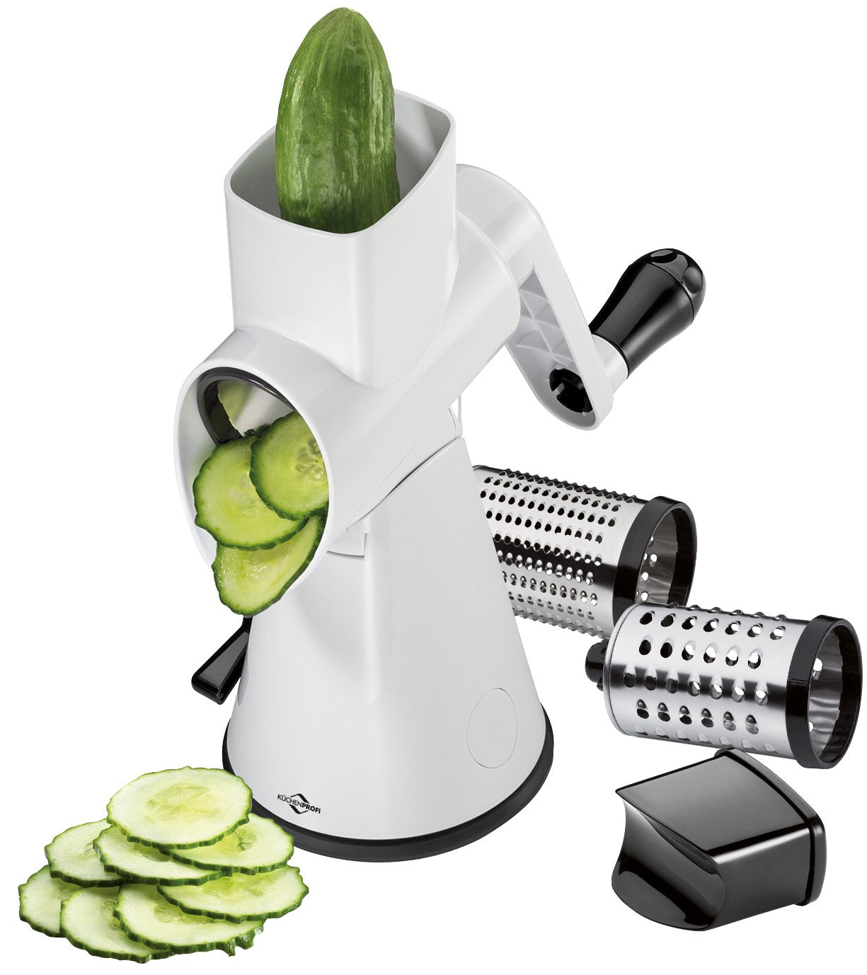 Razatoare manuala rotativa cu 3 insertii, model Rapid - KUCHENPROFI