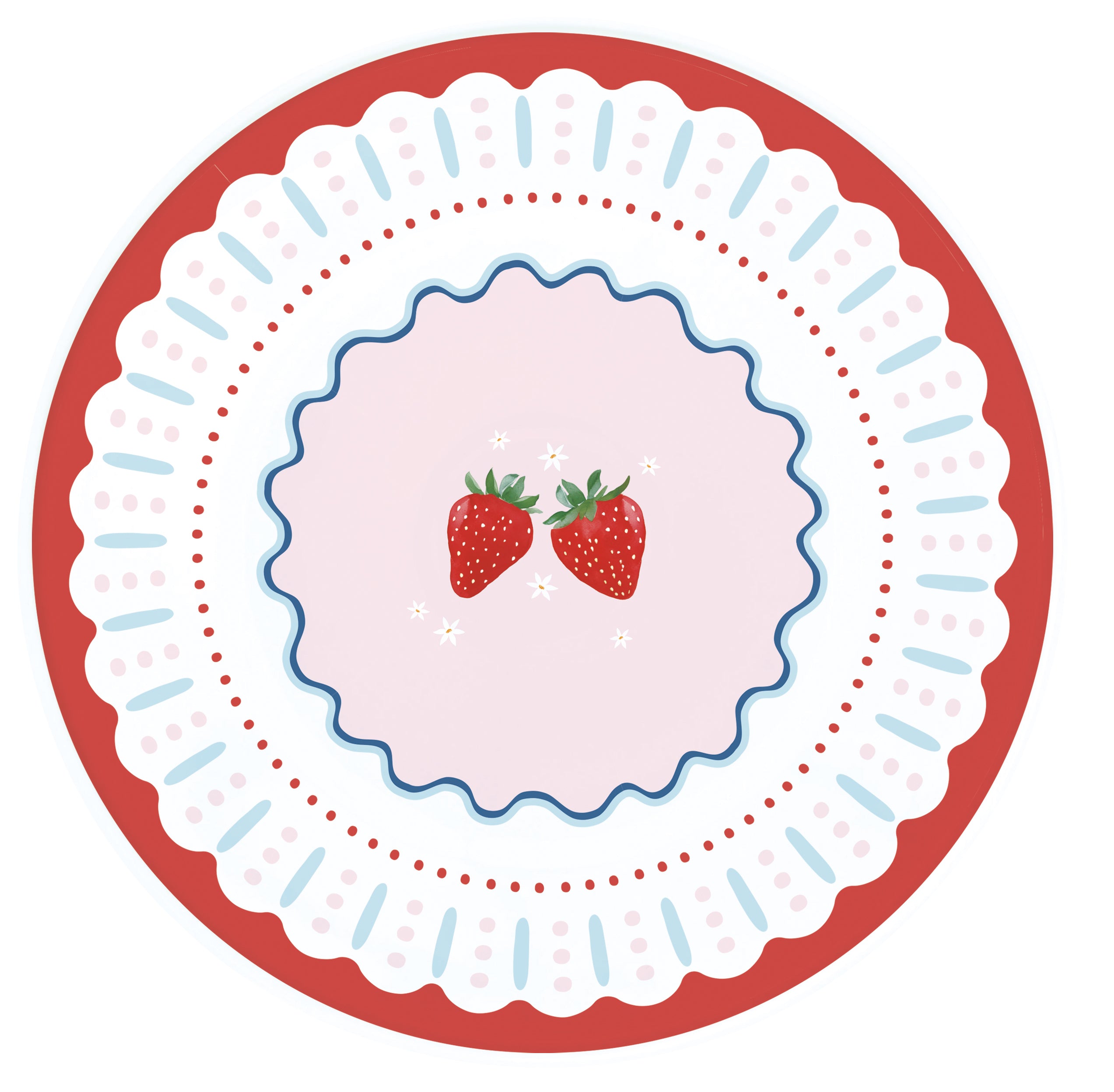 Platou din portelan, 32 cm, Fruit Mania - COOKSHOP SPECIALS