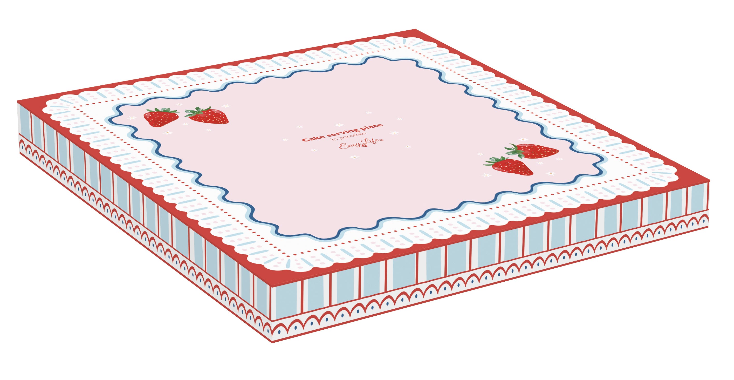 Platou din portelan, 32 cm, Fruit Mania - COOKSHOP SPECIALS