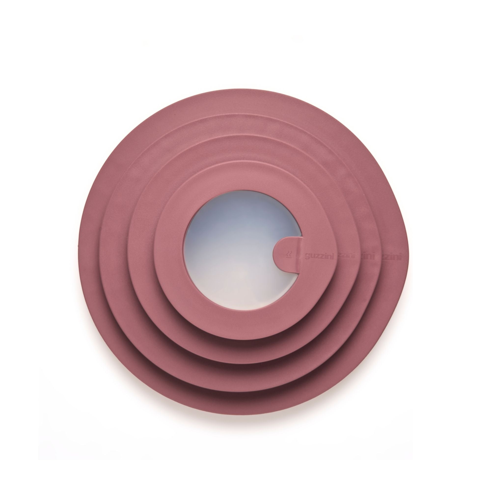 Cutie cu capac pentru depozitare, rotund, 350 ml, visiniu, Store&More Bio – GUZZINI