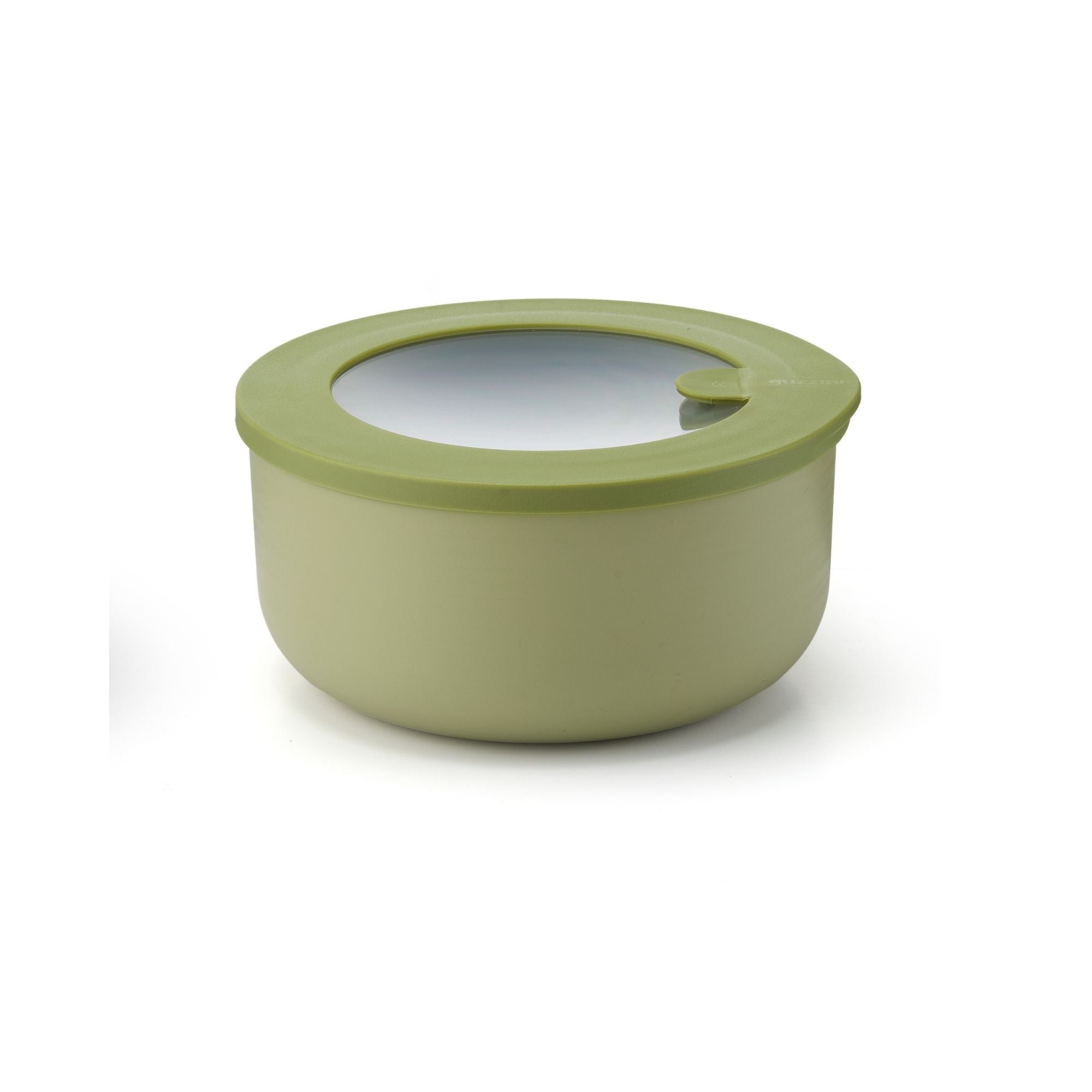 Cutie cu capac pentru depozitare, rotund, 850 ml, verde, Store&More Bio – GUZZINI