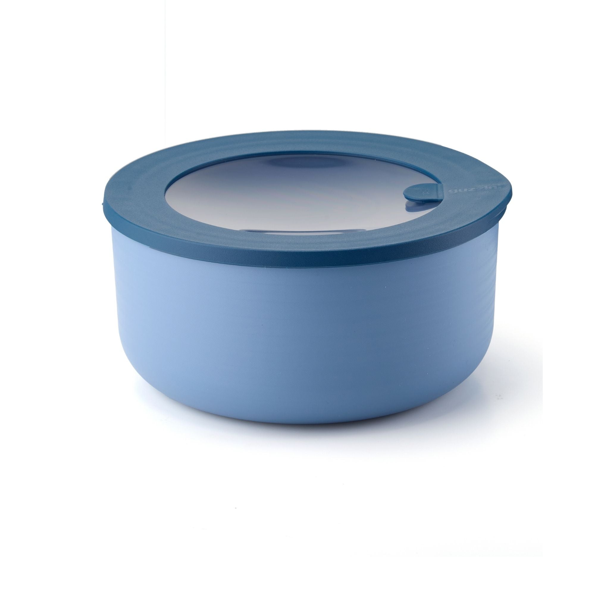 Cutie cu capac pentru depozitare, rotund, 1800 ml, albastru, Store&More Bio – GUZZINI